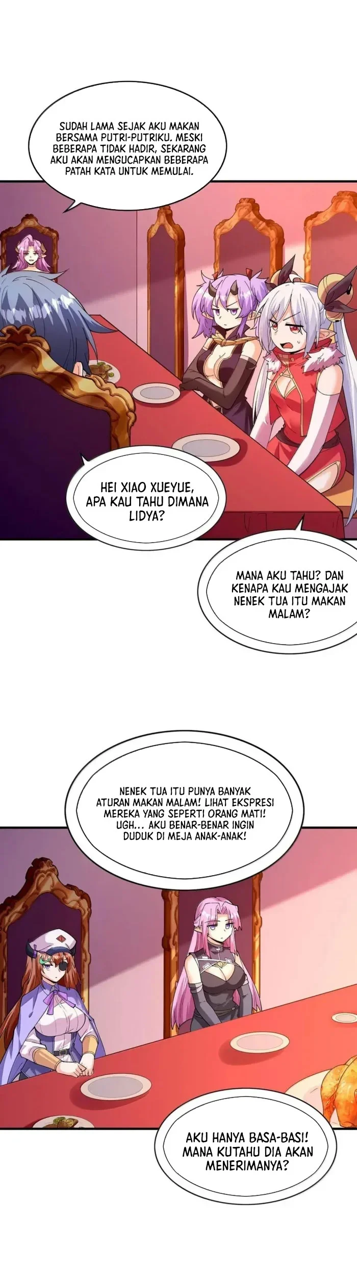 My Harem Is Entirely Female Demon Villains Chapter 157 Gambar 32