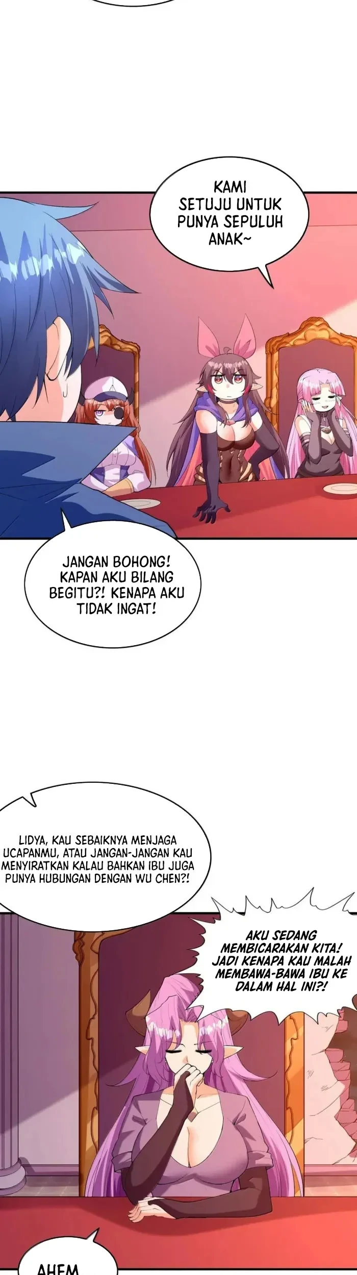 My Harem Is Entirely Female Demon Villains Chapter 158 Gambar 17