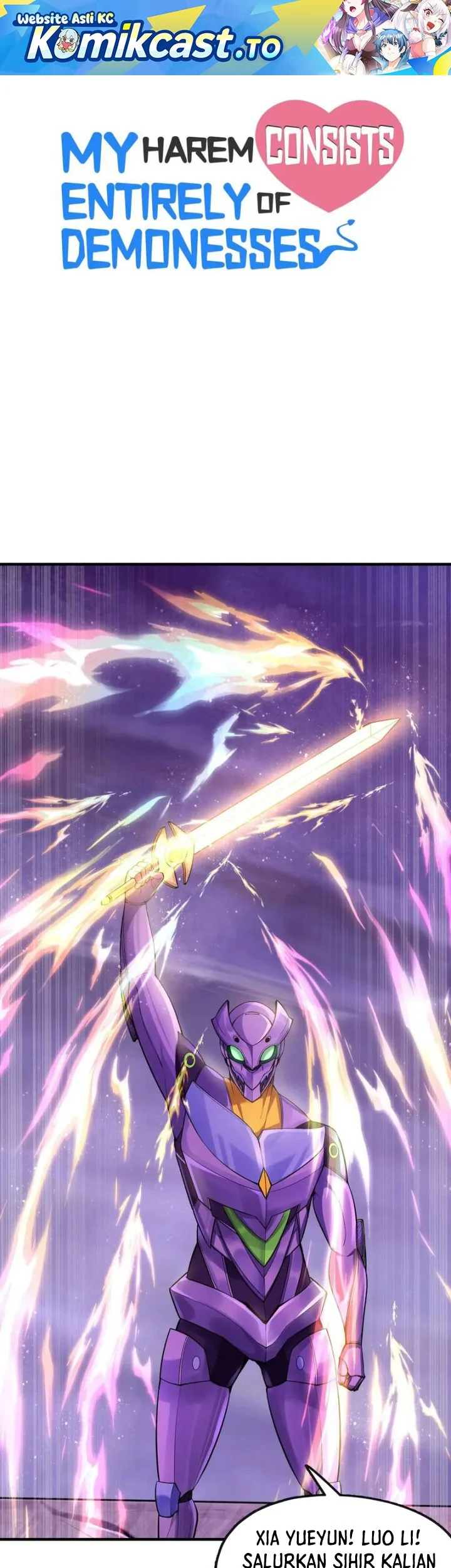 Manhua My Harem Is Entirely Female Demon Villains Chapter 70 gambar 2