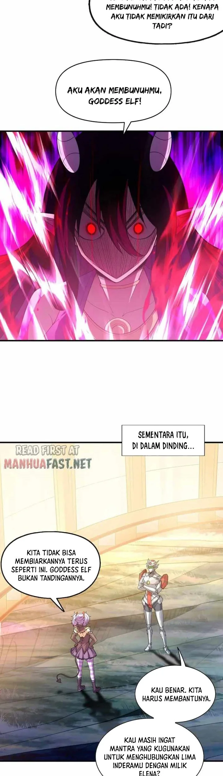 My Harem Is Entirely Female Demon Villains Chapter 74 Gambar 38