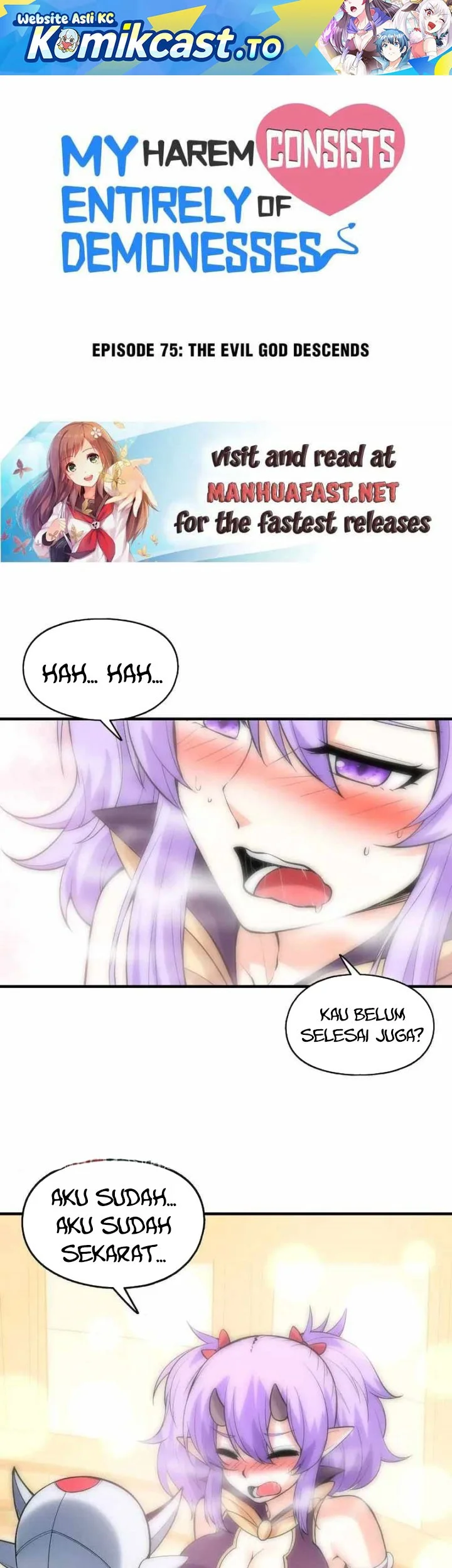 Manhua My Harem Is Entirely Female Demon Villains Chapter 75 gambar 2