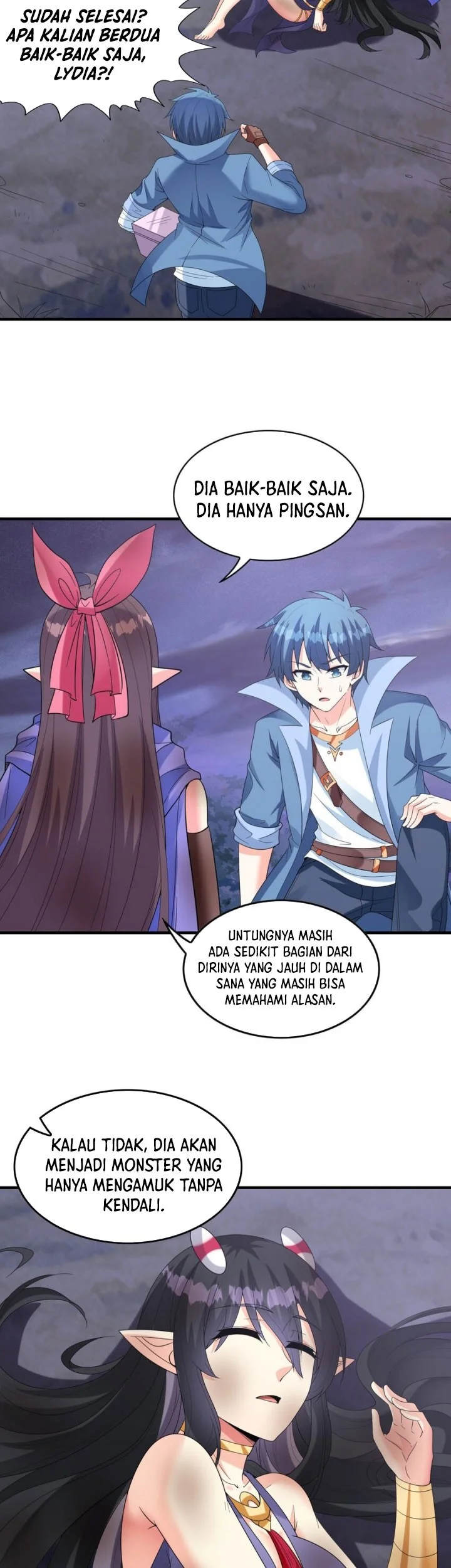 My Harem Is Entirely Female Demon Villains Chapter 80 Gambar 32