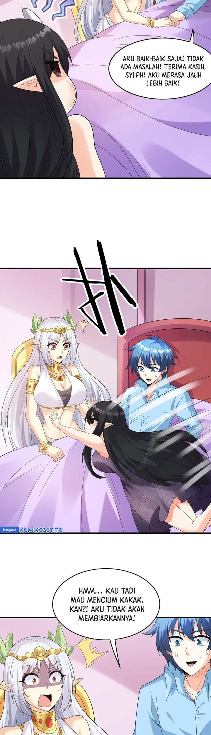 My Harem Is Entirely Female Demon Villains Chapter 82 Gambar 48