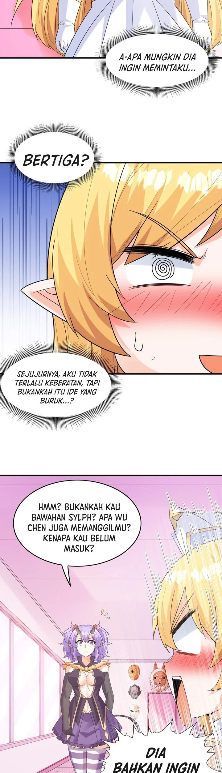 My Harem Is Entirely Female Demon Villains Chapter 83 Gambar 28