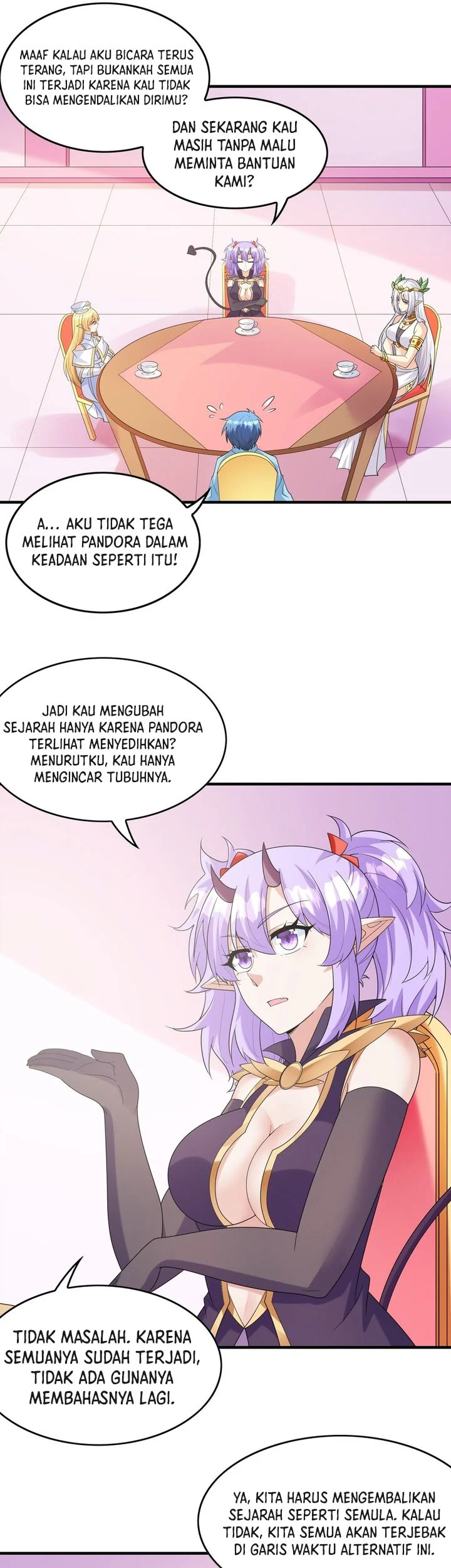 My Harem Is Entirely Female Demon Villains Chapter 83 Gambar 32