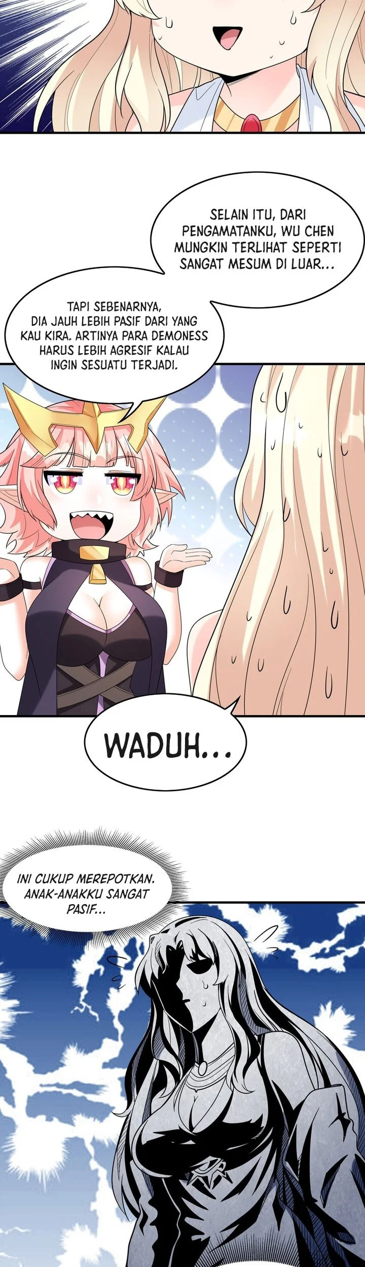 My Harem Is Entirely Female Demon Villains Chapter 83 Gambar 16