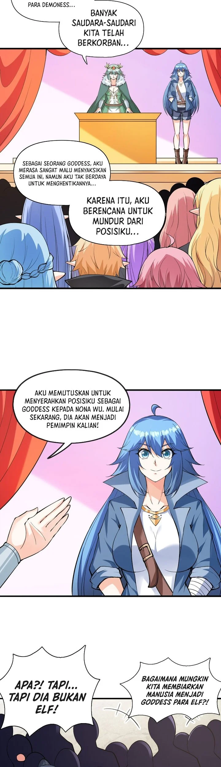 My Harem Is Entirely Female Demon Villains Chapter 84 Gambar 30