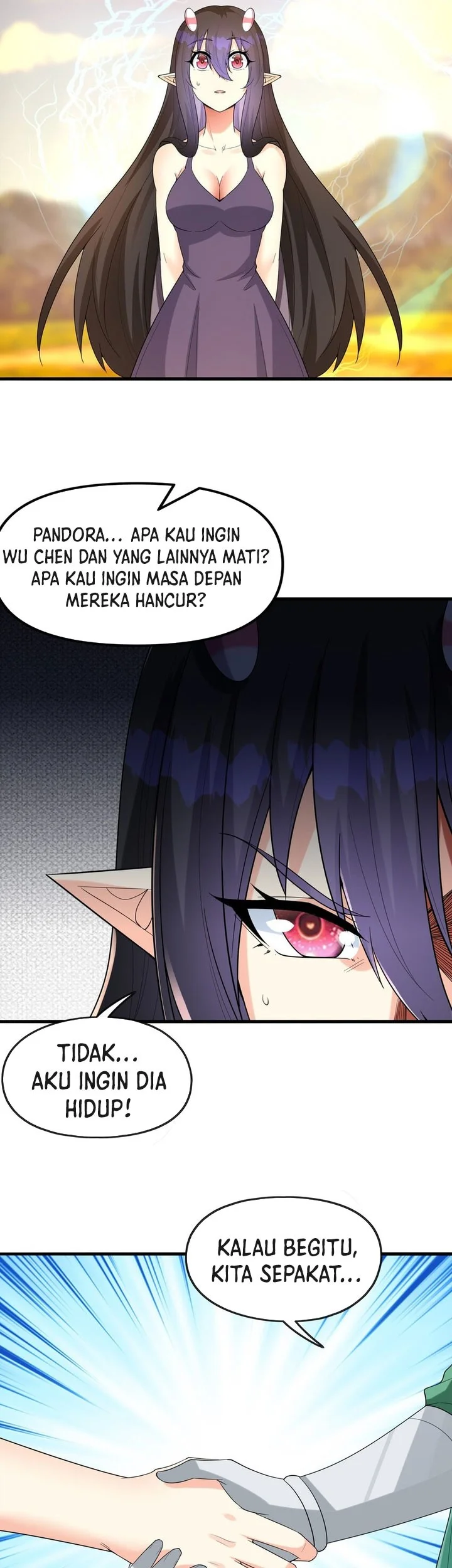 My Harem Is Entirely Female Demon Villains Chapter 84 Gambar 8