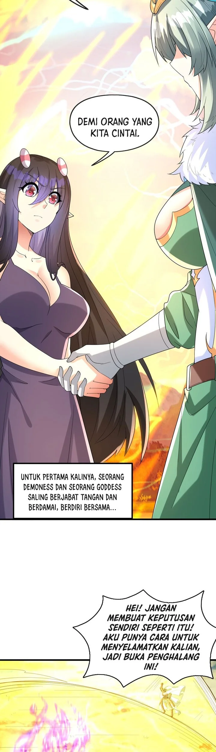 My Harem Is Entirely Female Demon Villains Chapter 84 Gambar 10