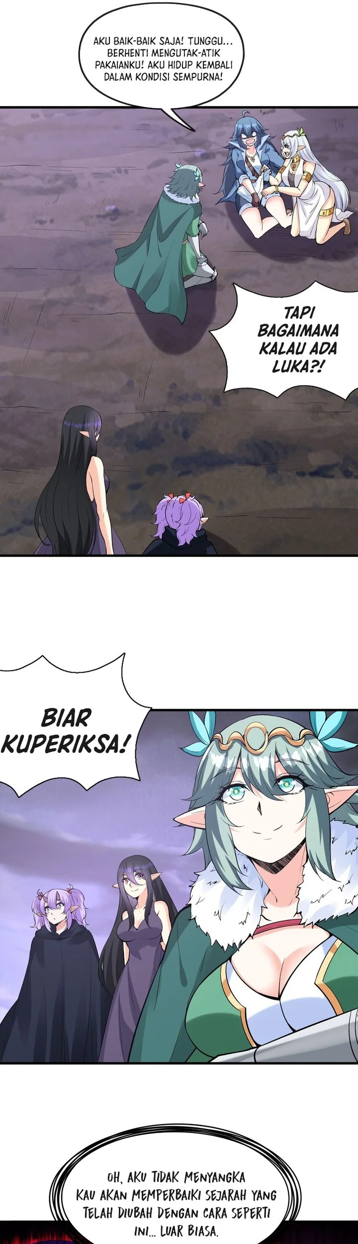 My Harem Is Entirely Female Demon Villains Chapter 85 Gambar 8