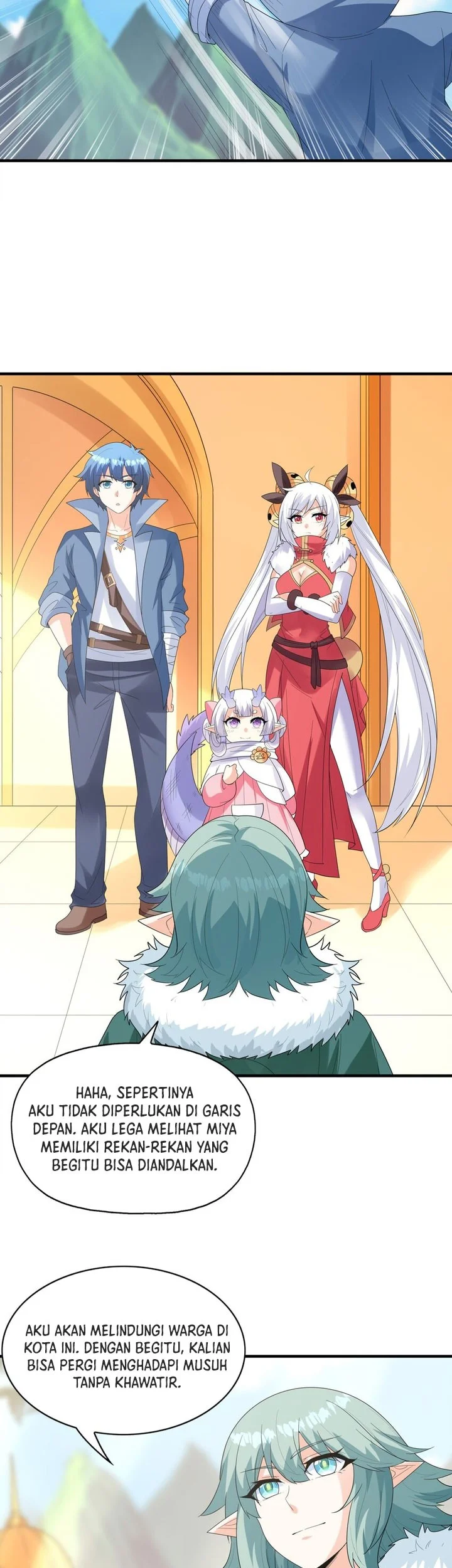 My Harem Is Entirely Female Demon Villains Chapter 87 Gambar 28