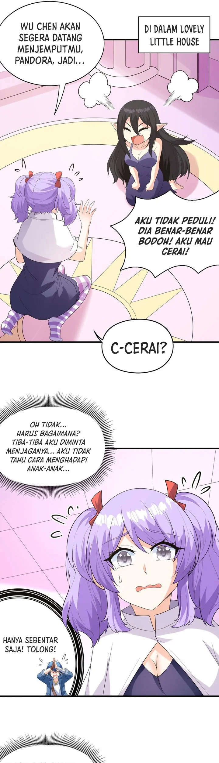 My Harem Is Entirely Female Demon Villains Chapter 87 Gambar 32