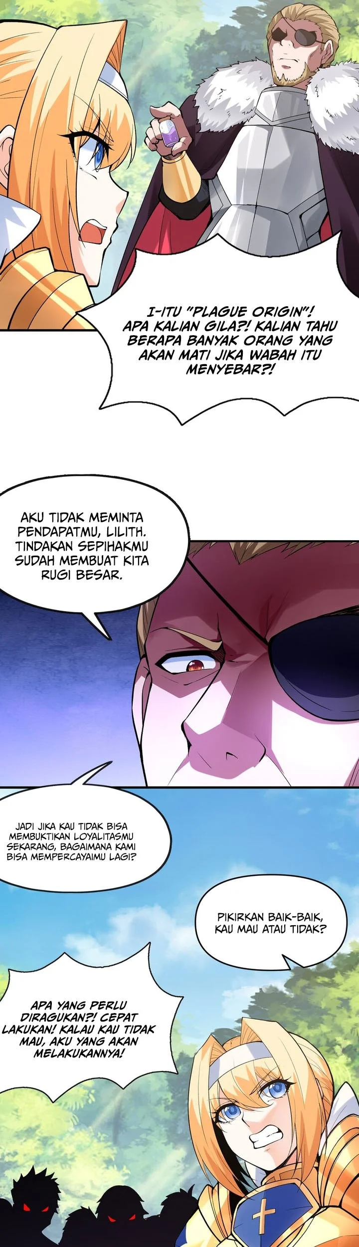 My Harem Is Entirely Female Demon Villains Chapter 88 Gambar 34