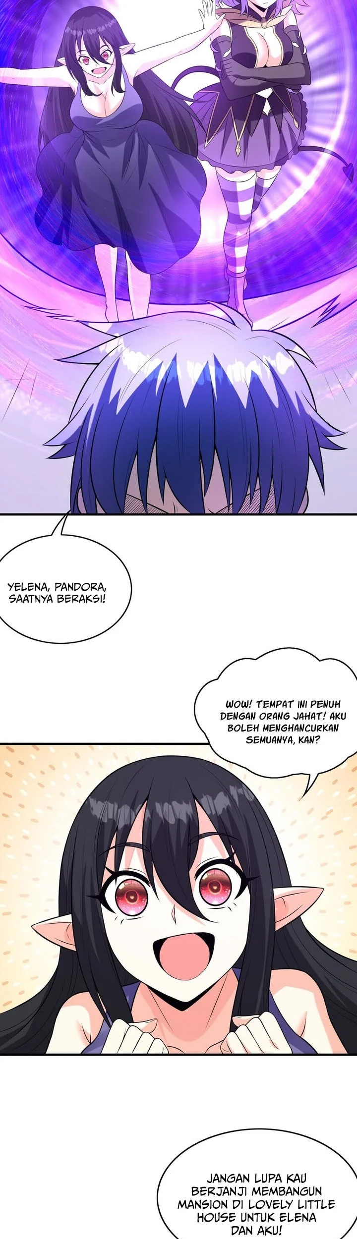 My Harem Is Entirely Female Demon Villains Chapter 91 Gambar 32