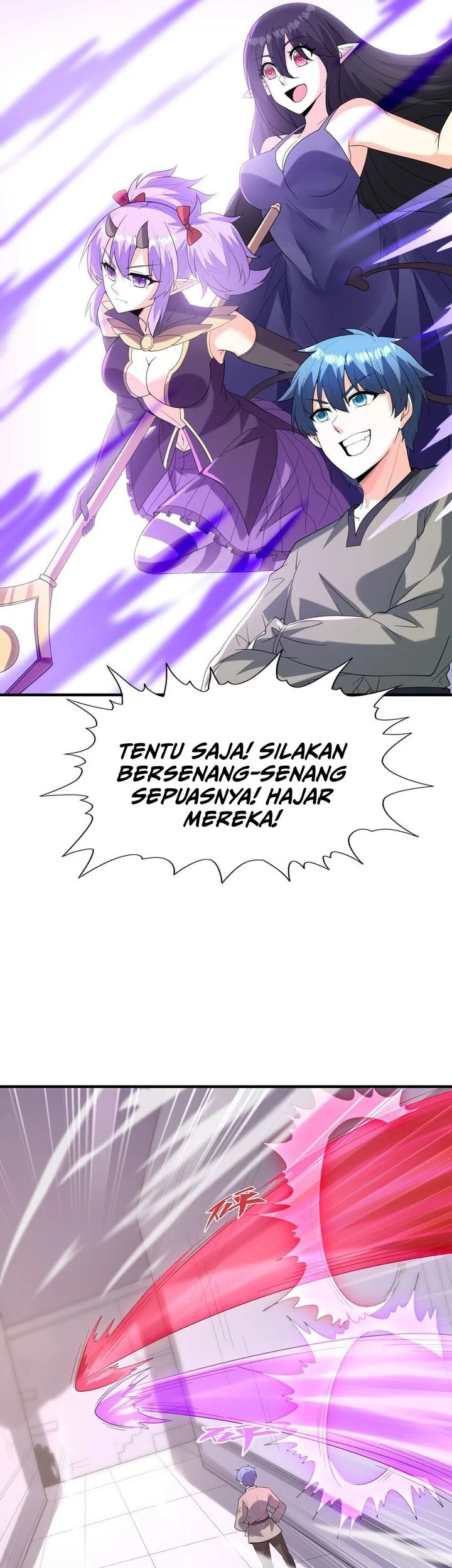 My Harem Is Entirely Female Demon Villains Chapter 91 Gambar 34