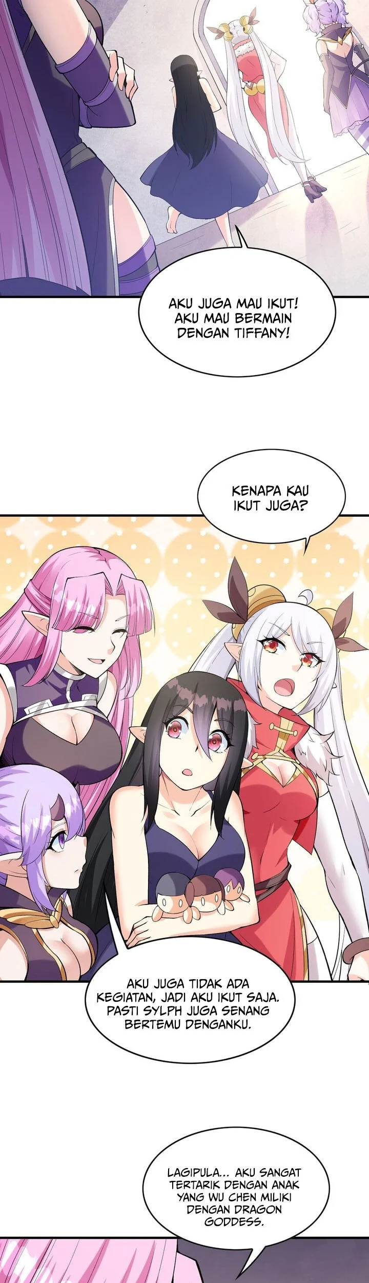 My Harem Is Entirely Female Demon Villains Chapter 92 Gambar 22
