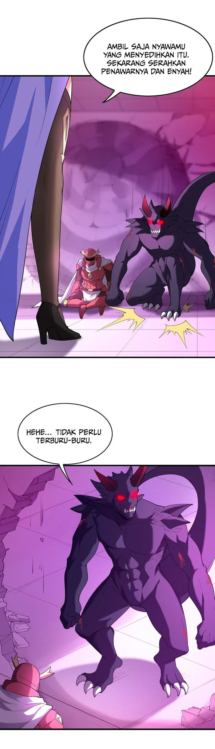 My Harem Is Entirely Female Demon Villains Chapter 93 Gambar 8