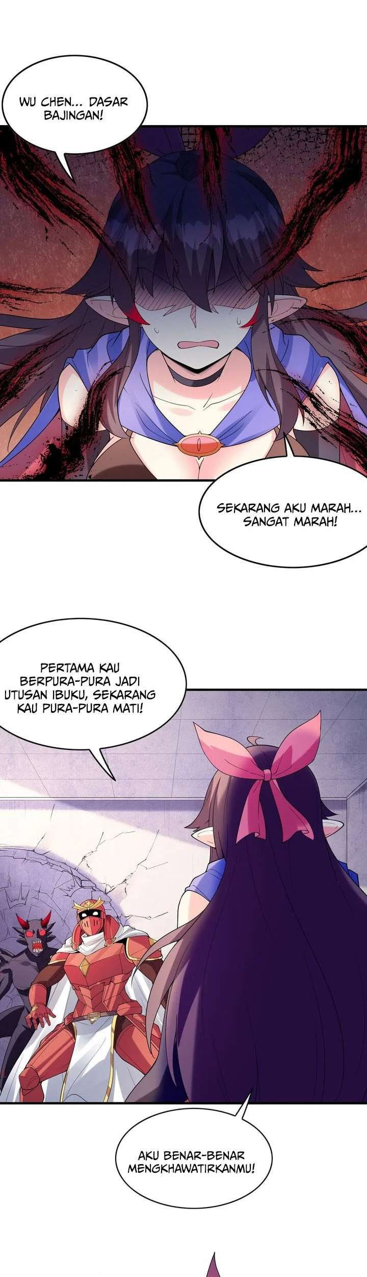 My Harem Is Entirely Female Demon Villains Chapter 93 Gambar 16