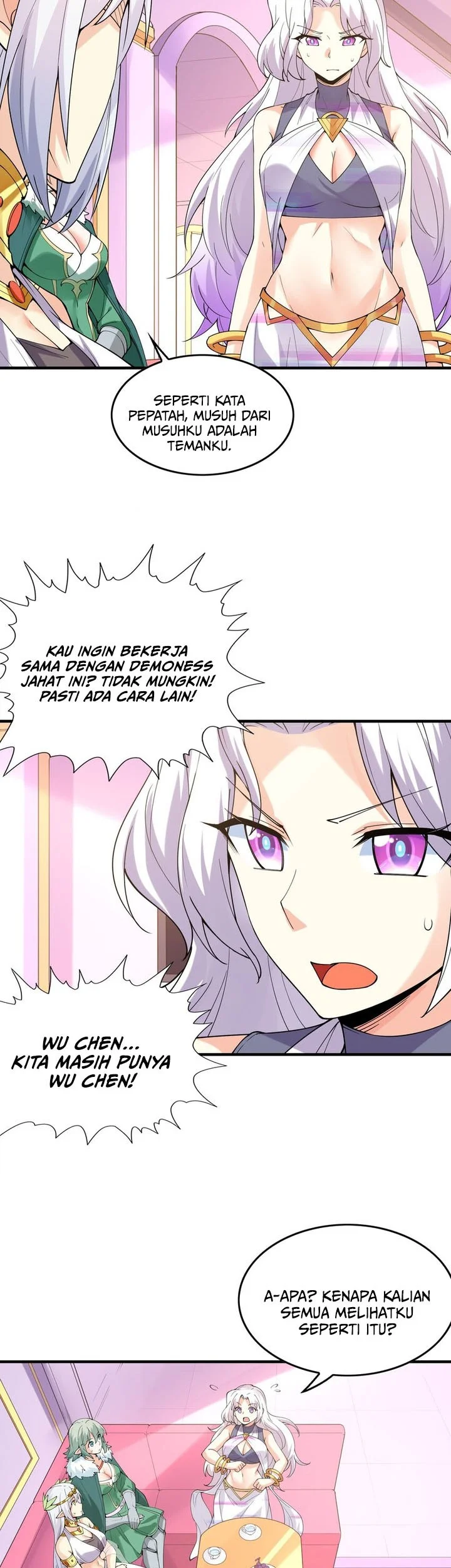 My Harem Is Entirely Female Demon Villains Chapter 95 Gambar 14