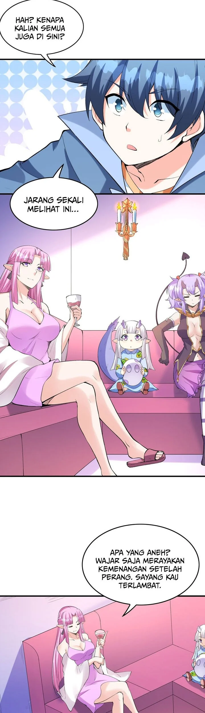 My Harem Is Entirely Female Demon Villains Chapter 96 Gambar 24