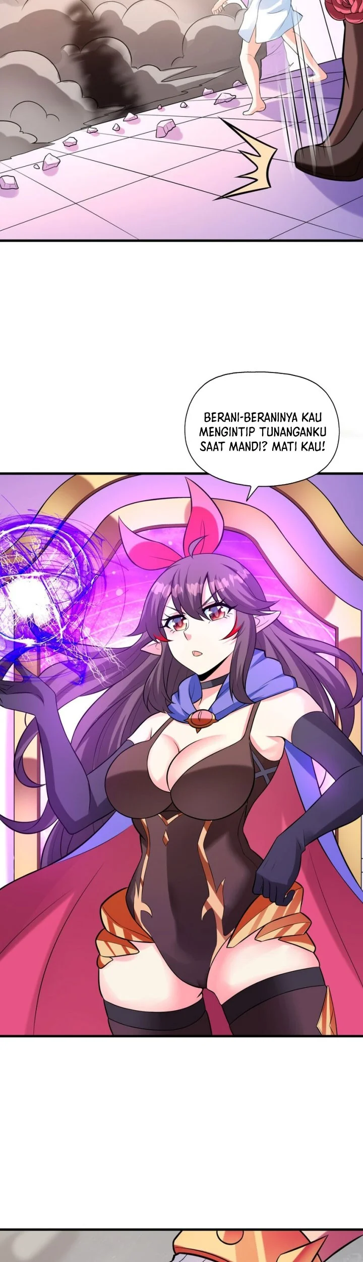 My Harem Is Entirely Female Demon Villains Chapter 97 Gambar 36