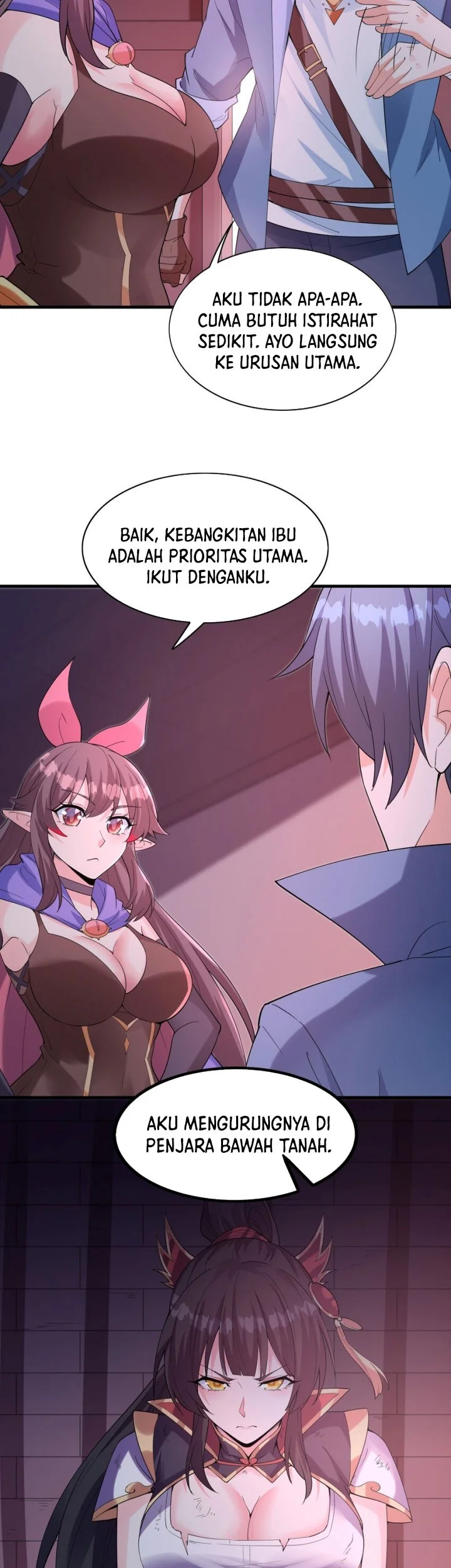 My Harem Is Entirely Female Demon Villains Chapter 99 Gambar 20