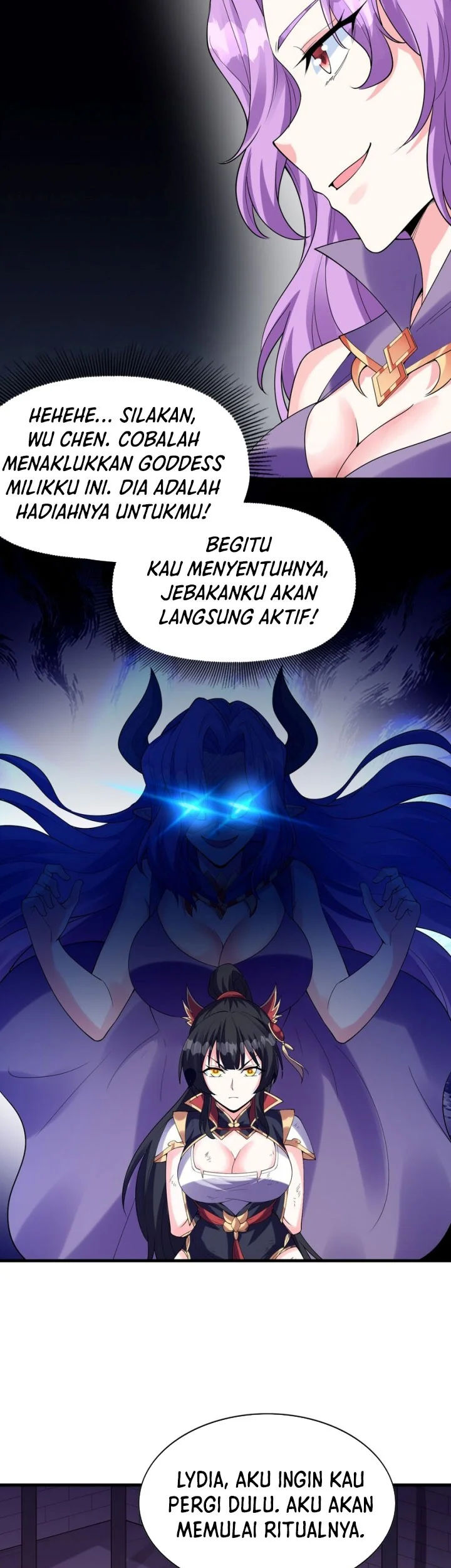 My Harem Is Entirely Female Demon Villains Chapter 99 Gambar 28