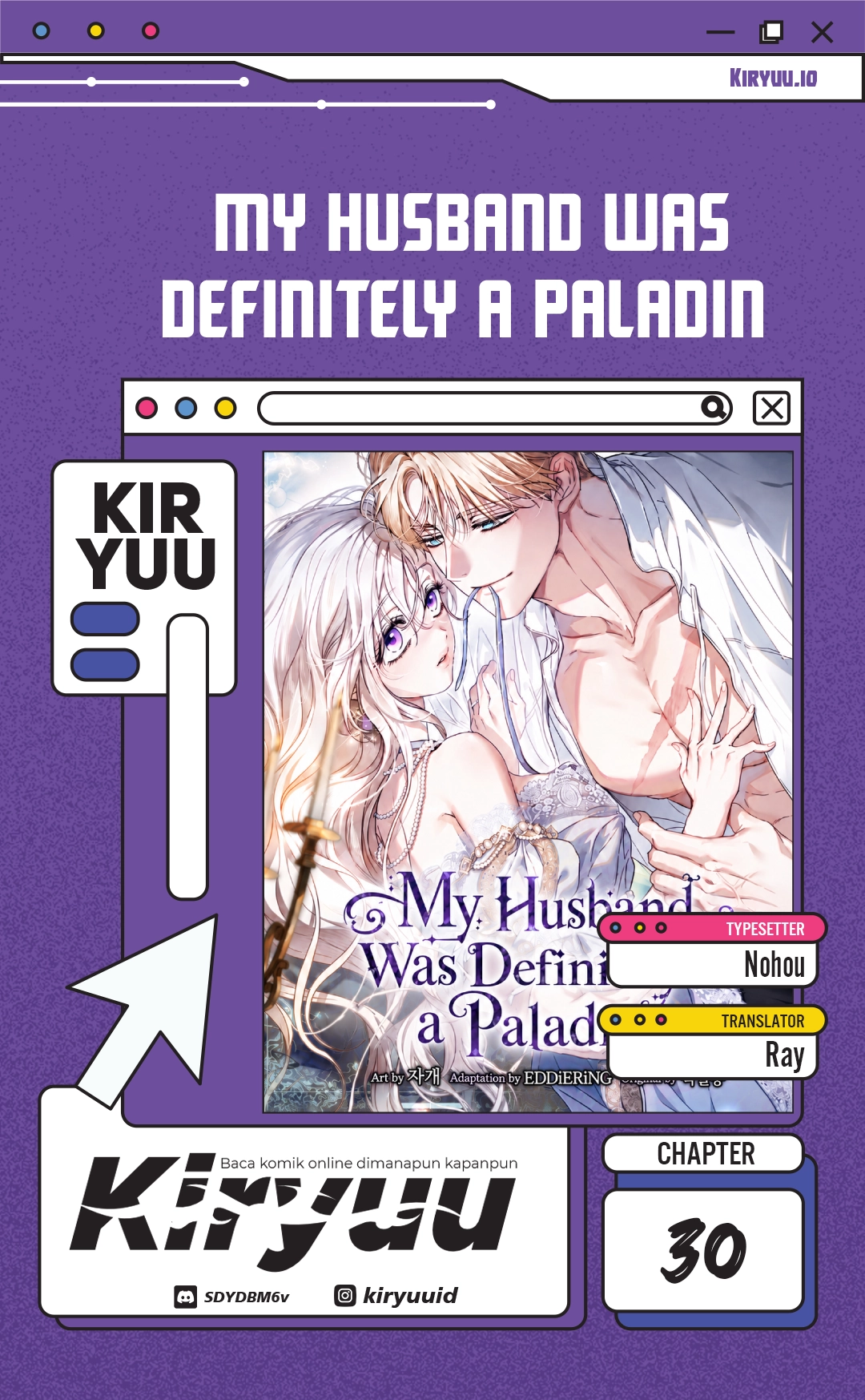 Manhwa My Husband Was Definitely a Paladin Chapter 30 gambar 2