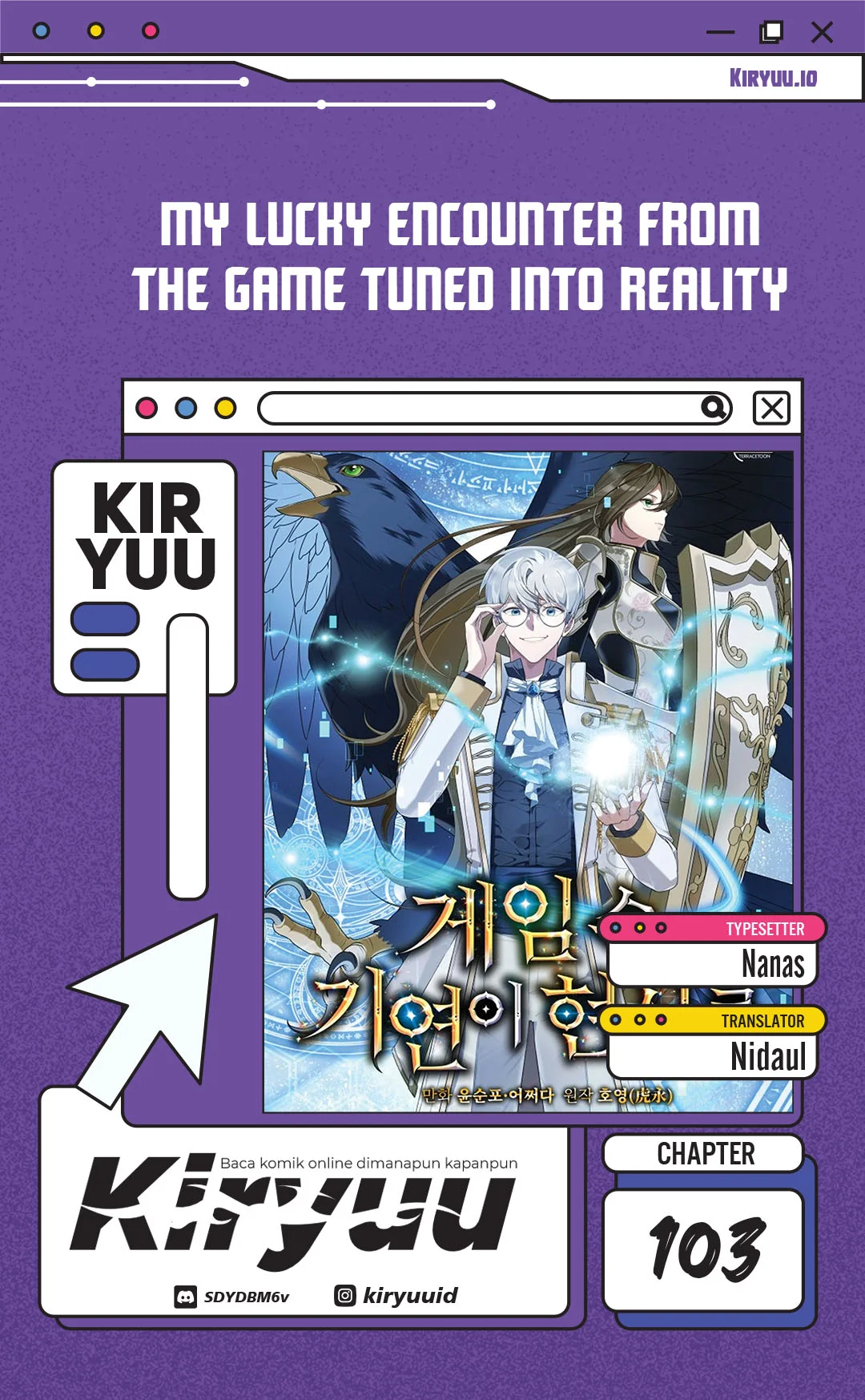 My Lucky Encounter From the Game Turned Into Reality Chapter 103 halaman 2