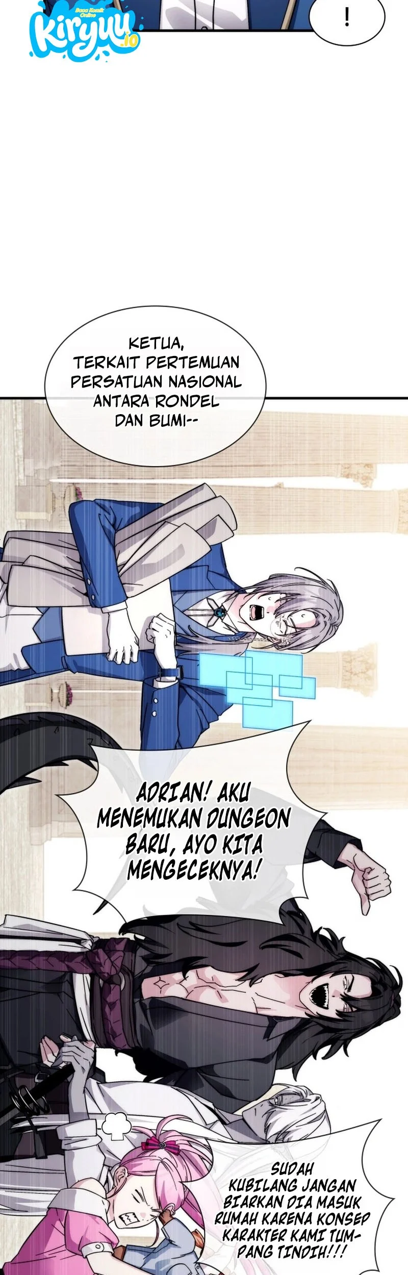 My Lucky Encounter From the Game Turned Into Reality Chapter 103 Gambar 48
