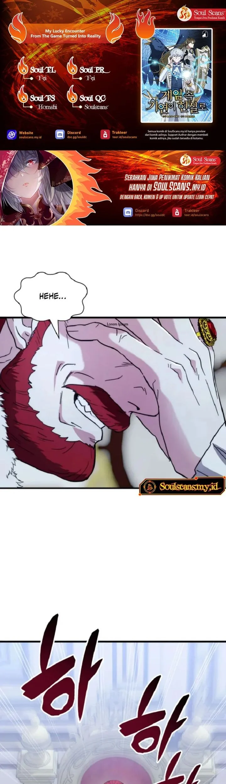 My Lucky Encounter From the Game Turned Into Reality Chapter 78 halaman 2