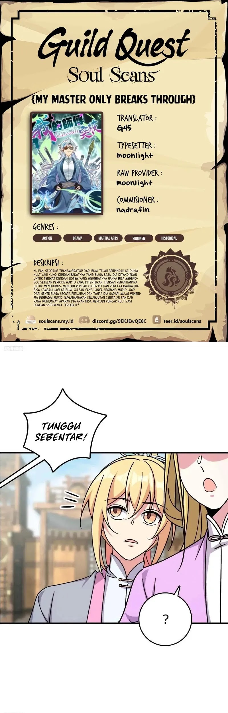 Baca Komik My Master Only Breaks Through Every Time the Limit Is Reached Chapter 163 Gambar 1