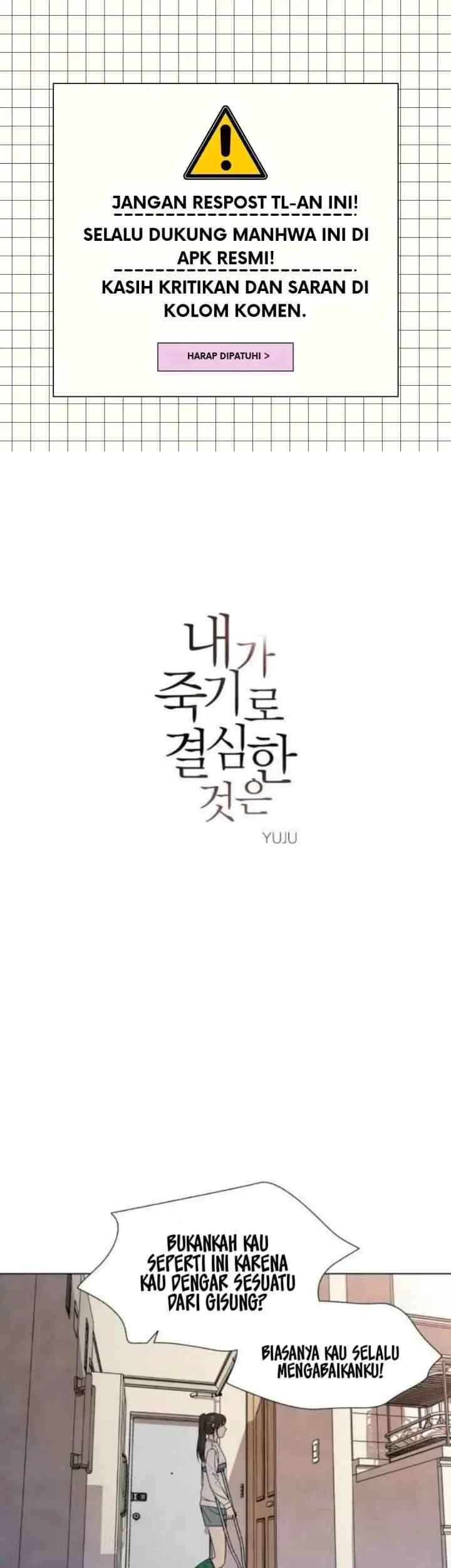 Komik My Reason To Die Chapter 5 gambar 1