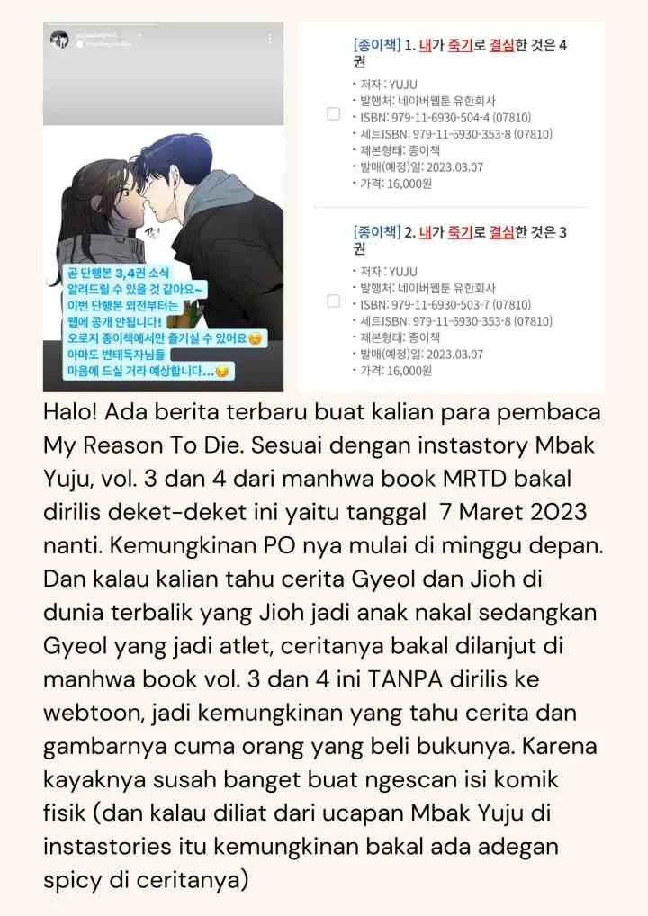 My Reason To Die Chapter 68 Gambar 37
