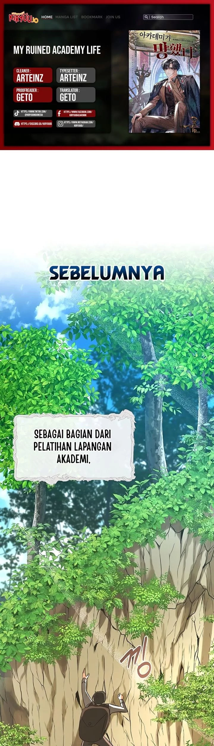 Komik My Ruined Academy Life Chapter 47 gambar nomor 1