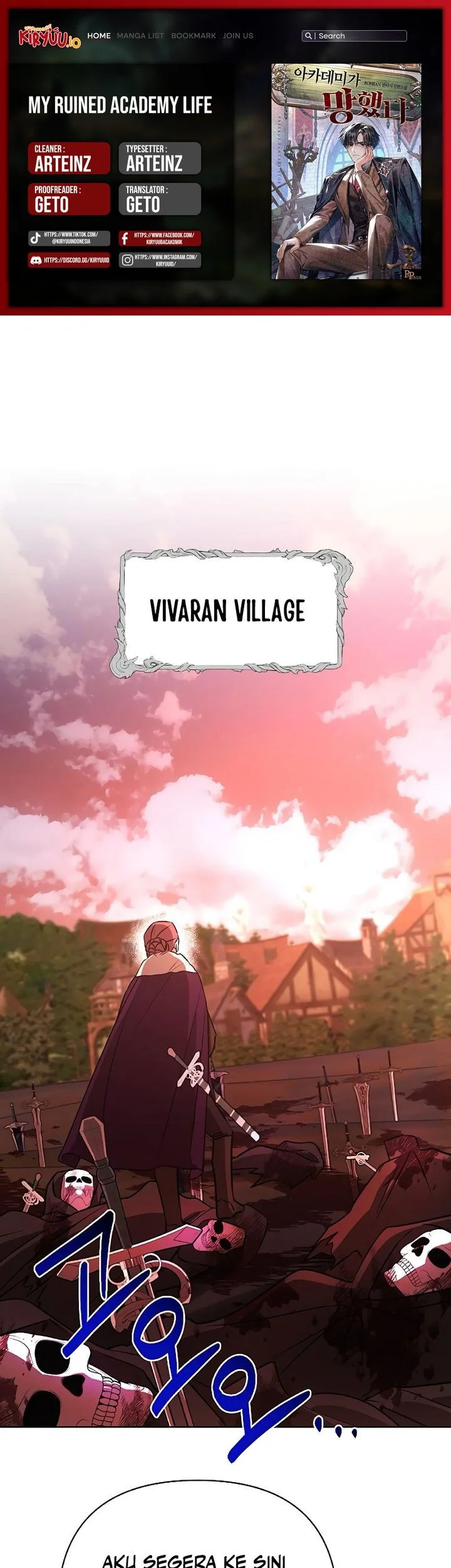 Komik My Ruined Academy Life Chapter 48 gambar nomor 1