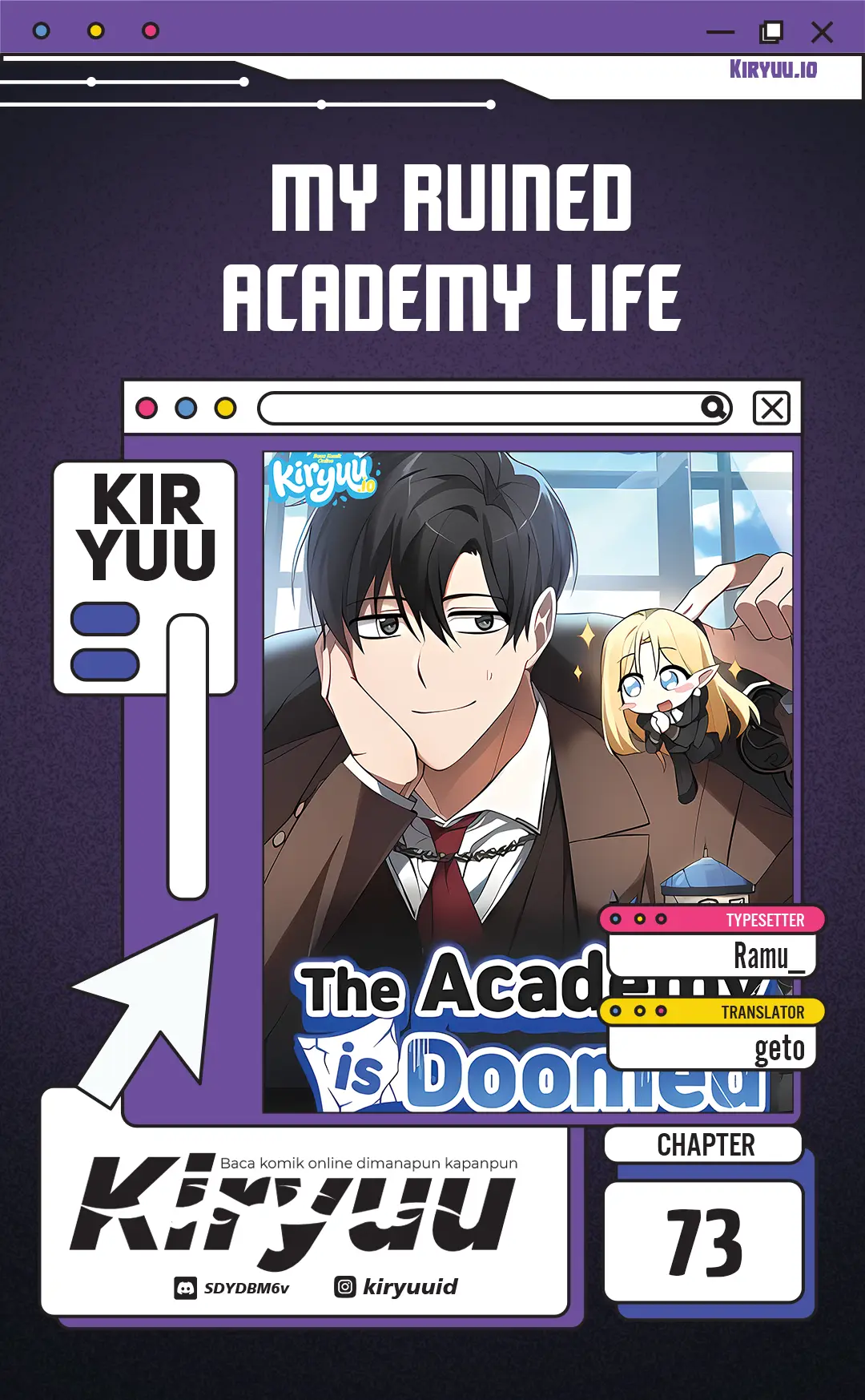 Komik My Ruined Academy Life Chapter 73 gambar 1