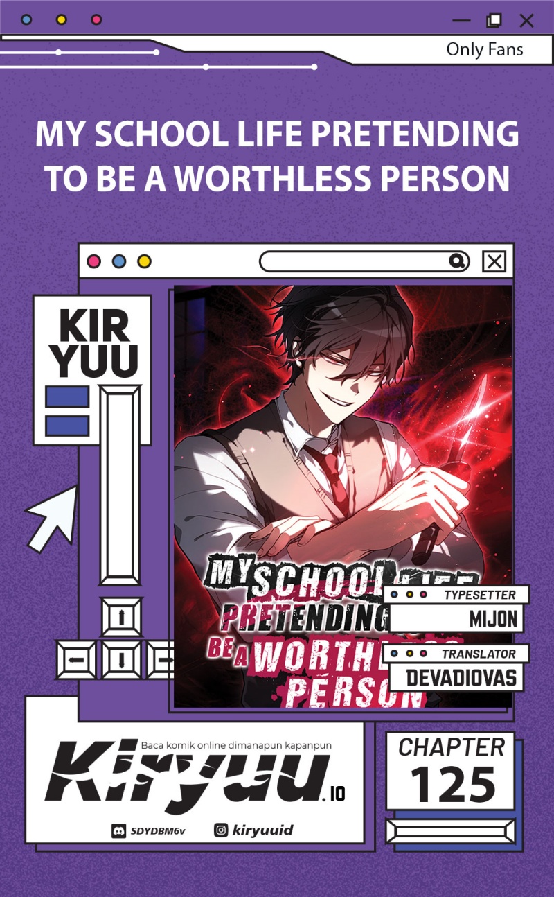 Baca Komik My School Life Pretending to Be a Worthless Person Chapter 125 Gambar 1