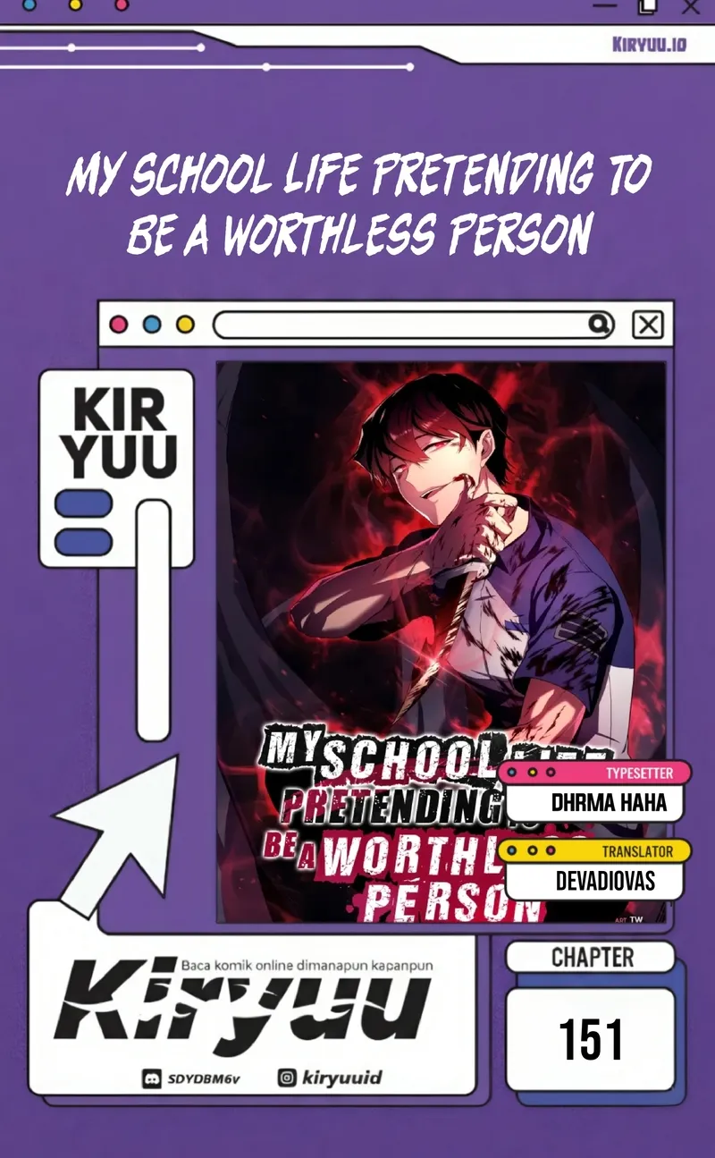 Komik My School Life Pretending to Be a Worthless Person Chapter 151 gambar 1
