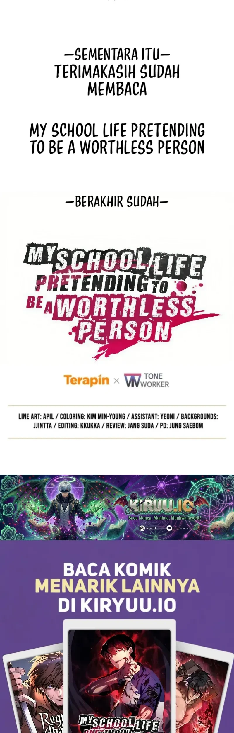 My School Life Pretending to Be a Worthless Person Chapter 153 Gambar 71