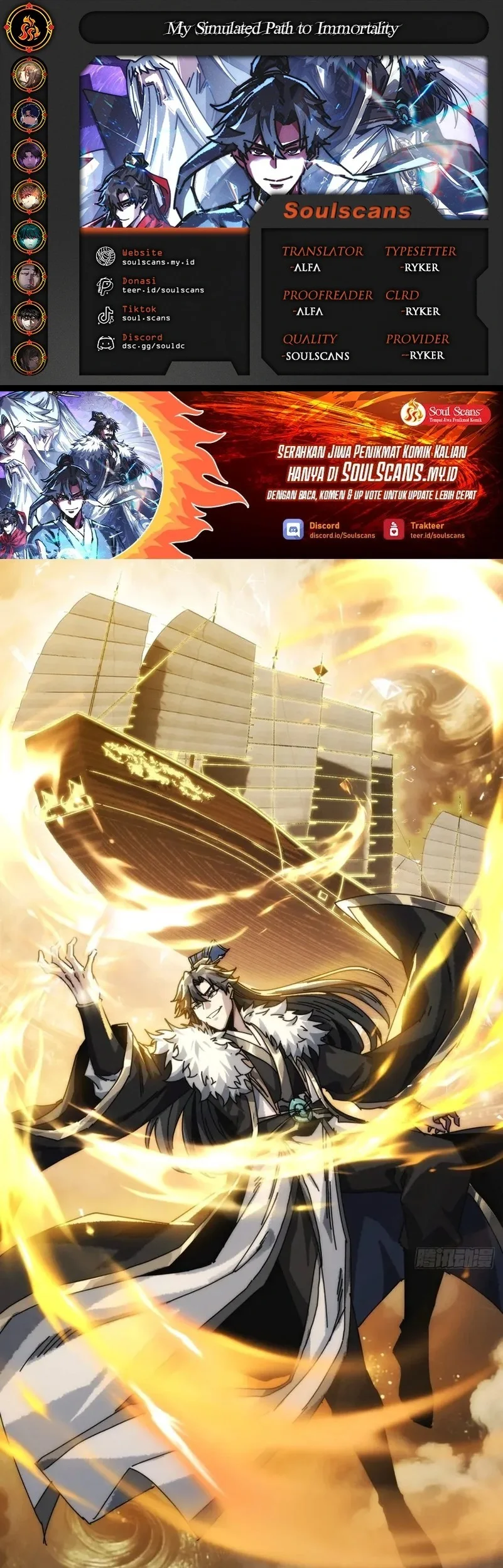 Komik My Simulated Path to Immortality Chapter 10 gambar nomor 1