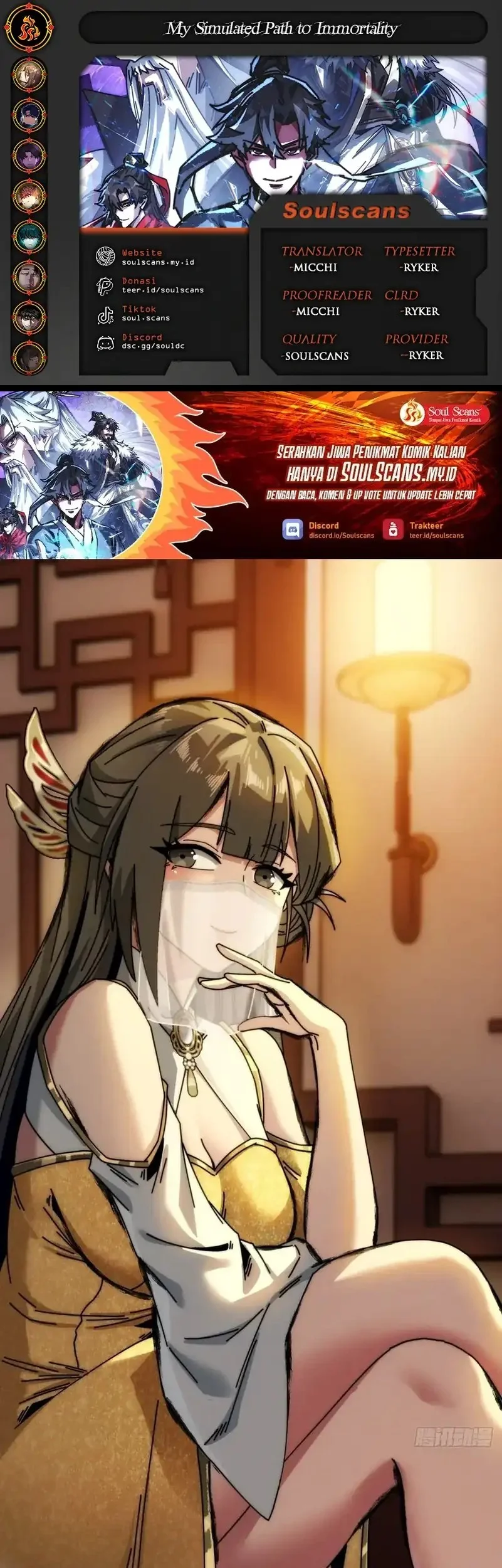 Komik My Simulated Path to Immortality Chapter 15 gambar nomor 1