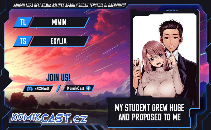 Baca Komik My Student Grew Huge and Proposed to Me Chapter 12 Gambar 1