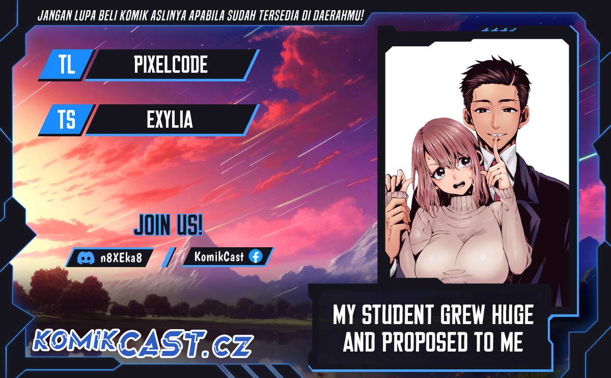 Baca Komik My Student Grew Huge and Proposed to Me Chapter 15 Gambar 1
