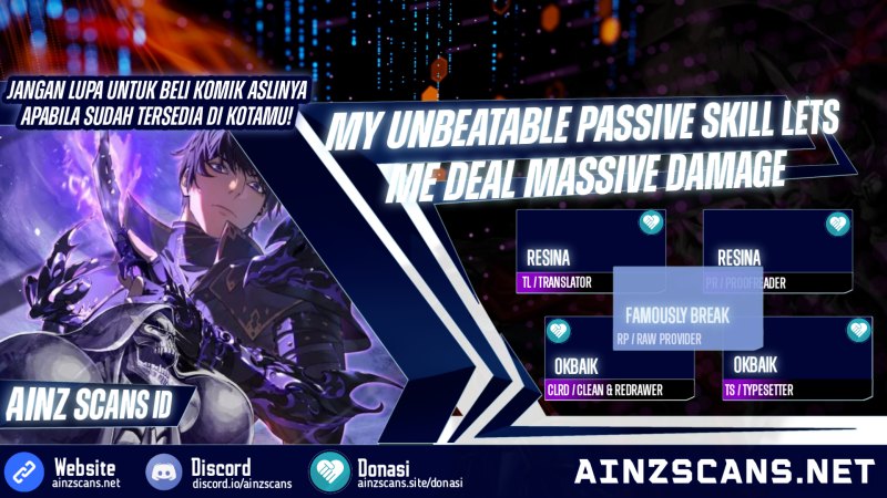 Baca Komik My Unbeatable Passive Skill Lets Me Deal Massive Damage! Chapter 16 Gambar 1