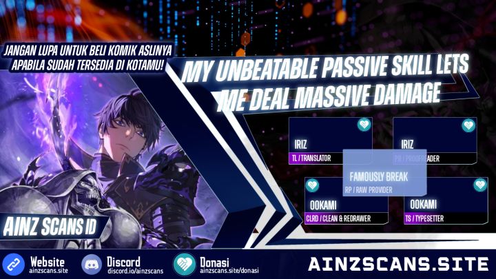 Baca Komik My Unbeatable Passive Skill Lets Me Deal Massive Damage! Chapter 3 Gambar 1