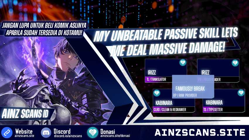 Baca Komik My Unbeatable Passive Skill Lets Me Deal Massive Damage! Chapter 6 Gambar 1
