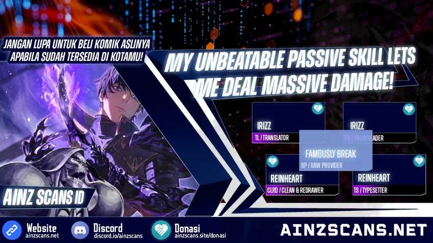 Baca Komik My Unbeatable Passive Skill Lets Me Deal Massive Damage! Chapter 8 Gambar 1