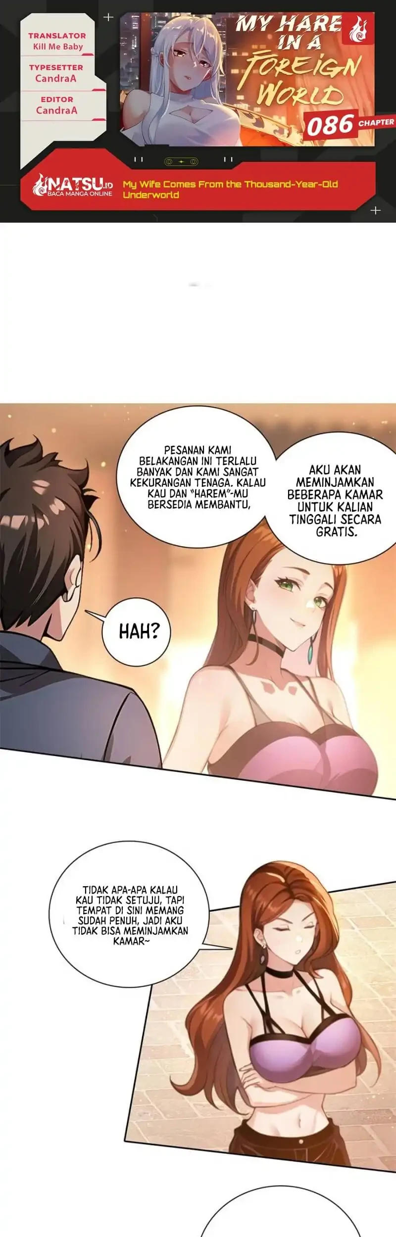 Komik My Wife Comes From the Thousand-Year-Old Underworld Chapter 86 gambar 1