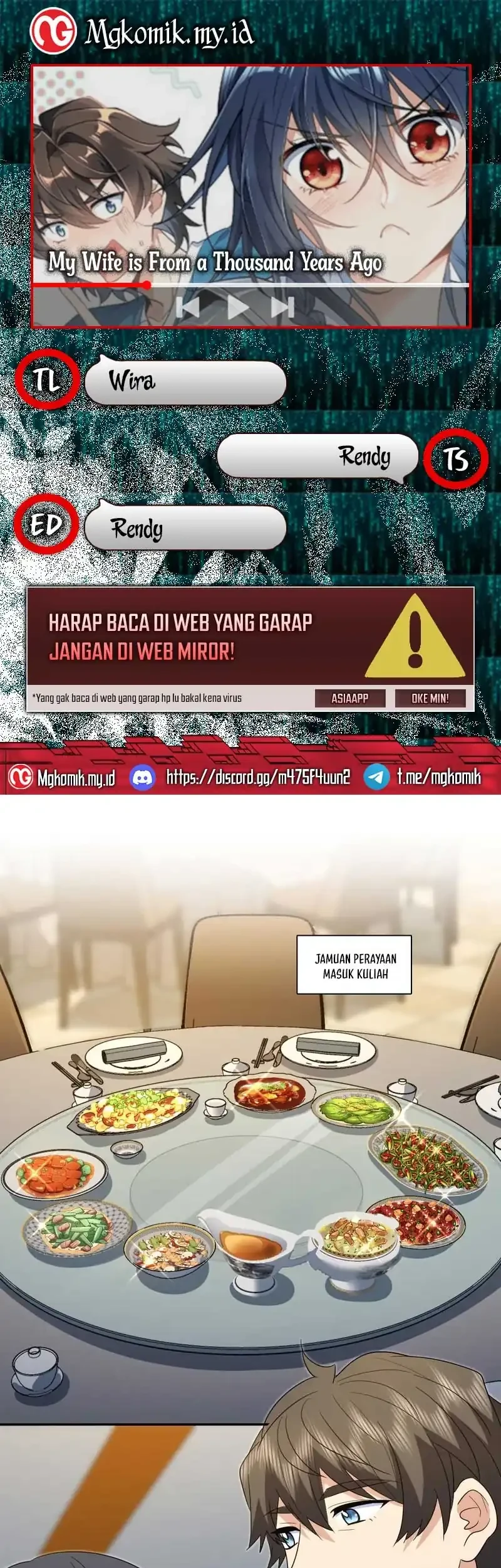 my wife is from a thousand years ago chapter 447 - Page 1